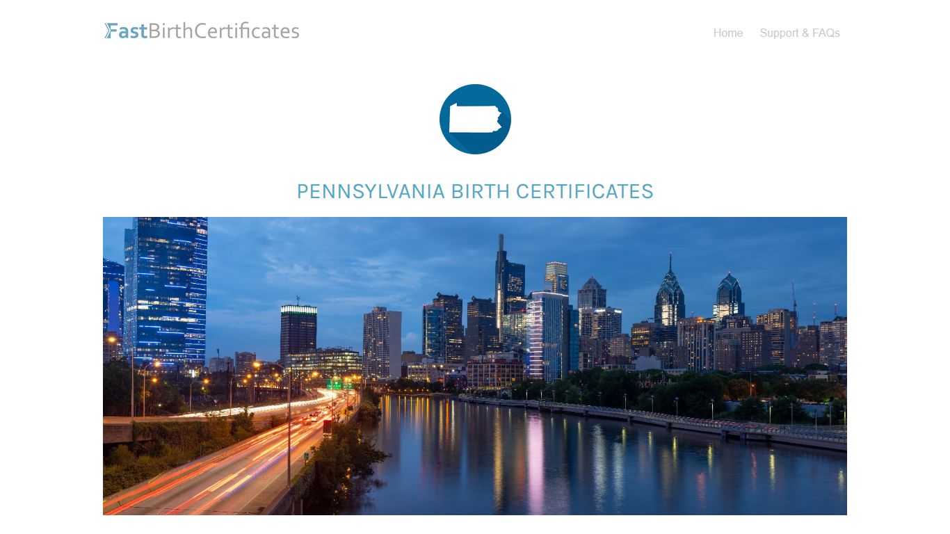 Get A Copy Of Your Birth Certificate in Pennsylvania ...